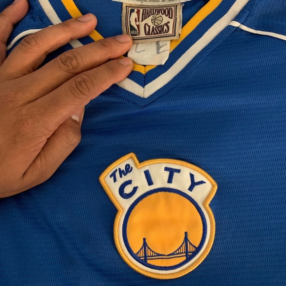 VTG Golden State Warriors Shooting Shirt Size XL - Picture 2 of 6